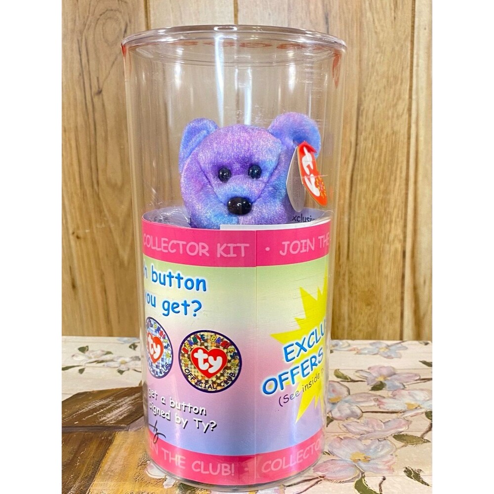 Ty Beanie Babies 2001 Clubby IV Collector Bear Kit Sealed NWT Special Edition
